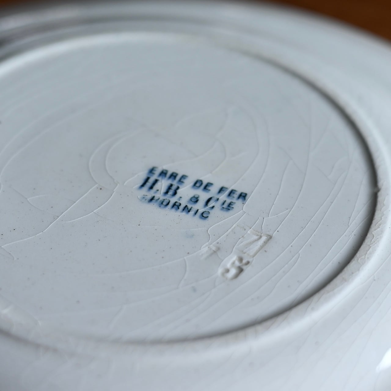 希少品 H.B＆Cie フランスアンティーク デザートプレート 雅姫さん