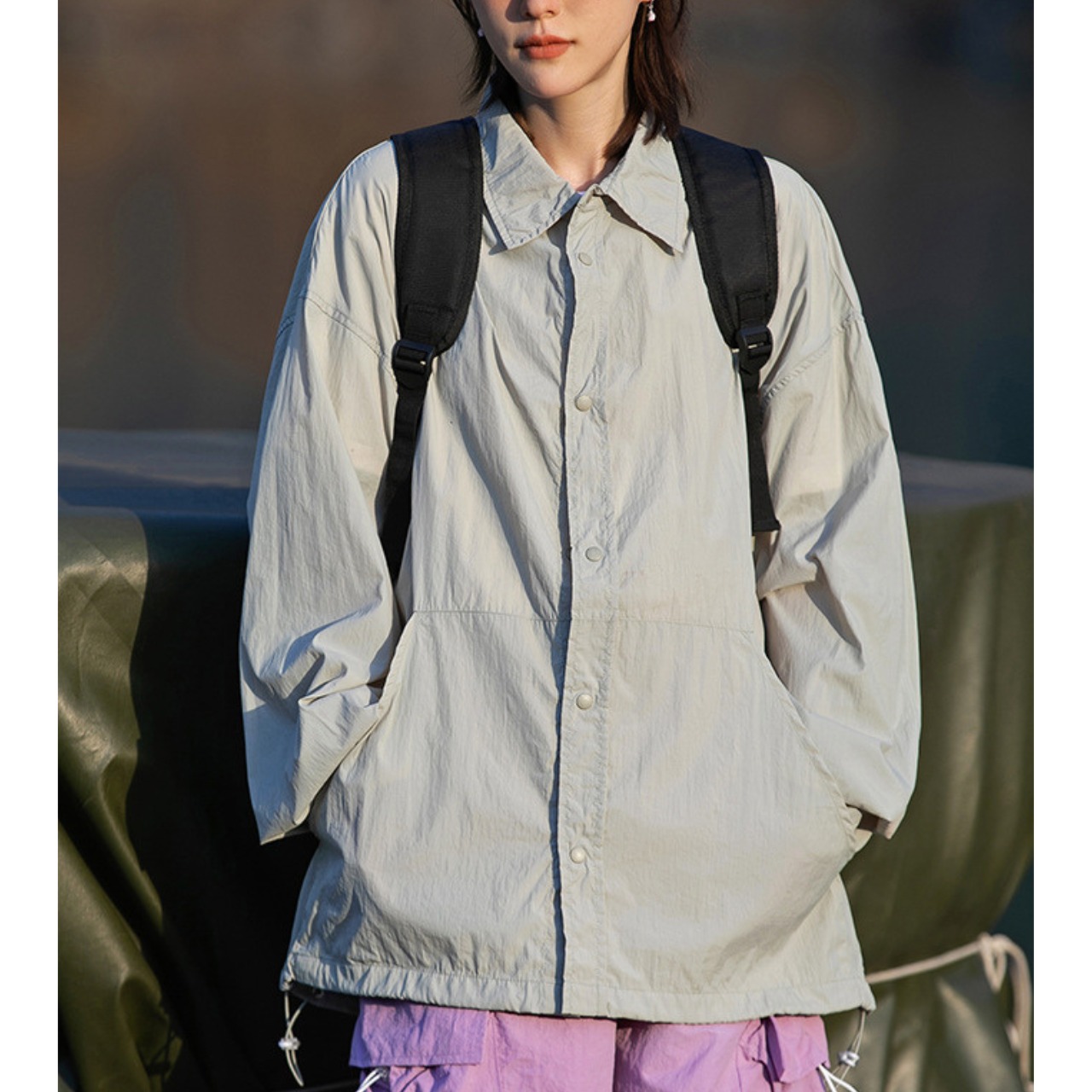 【Easy Layer】ナイロンブルゾン　TB2081・画像9