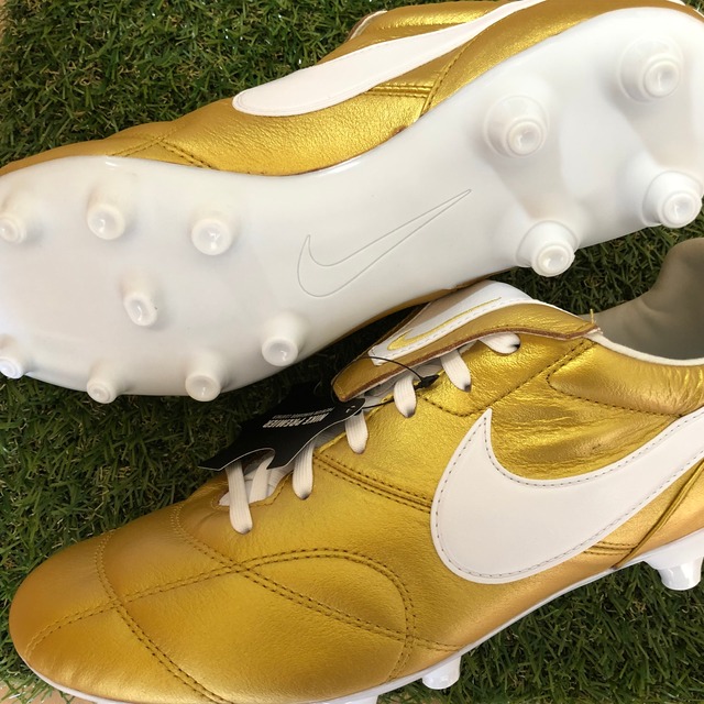 ナイキ サッカースパイク プレミア2 Fg ゴールド27cm Soccerkinoko ナイキ サッカースパイク プレミア2 Fg ゴールド27cm Soccerkinoko