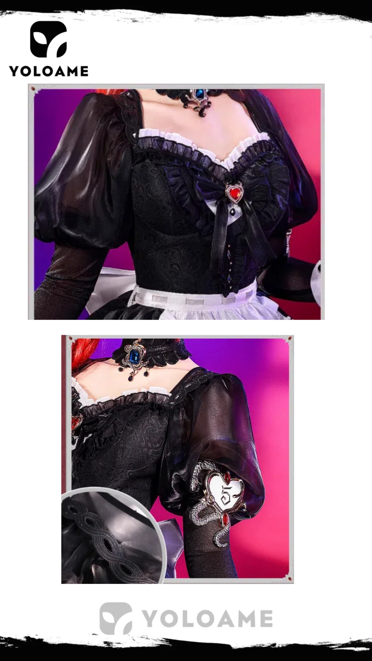 三分妄想 IdentityV 第五人格 スカーレット 祭司 コスプレ 衣装 コスチューム