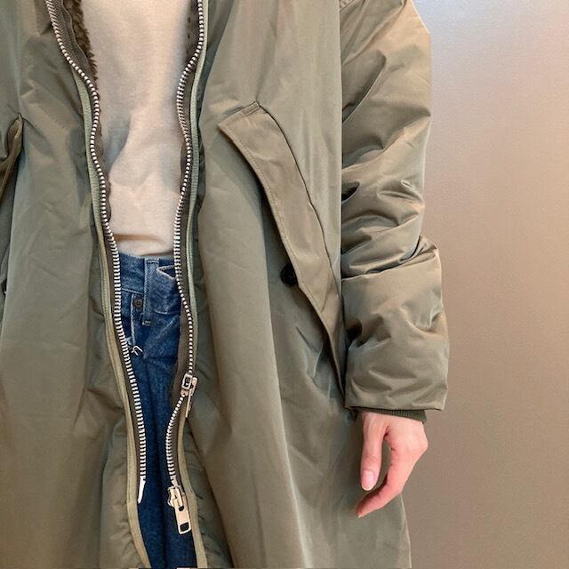 Dessin de Mode【デッサン ド モード】ミリタリーライナーボアコート