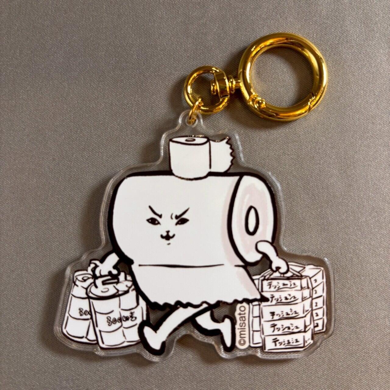 【オイルショック/トイペ】アクリルキーホルダー