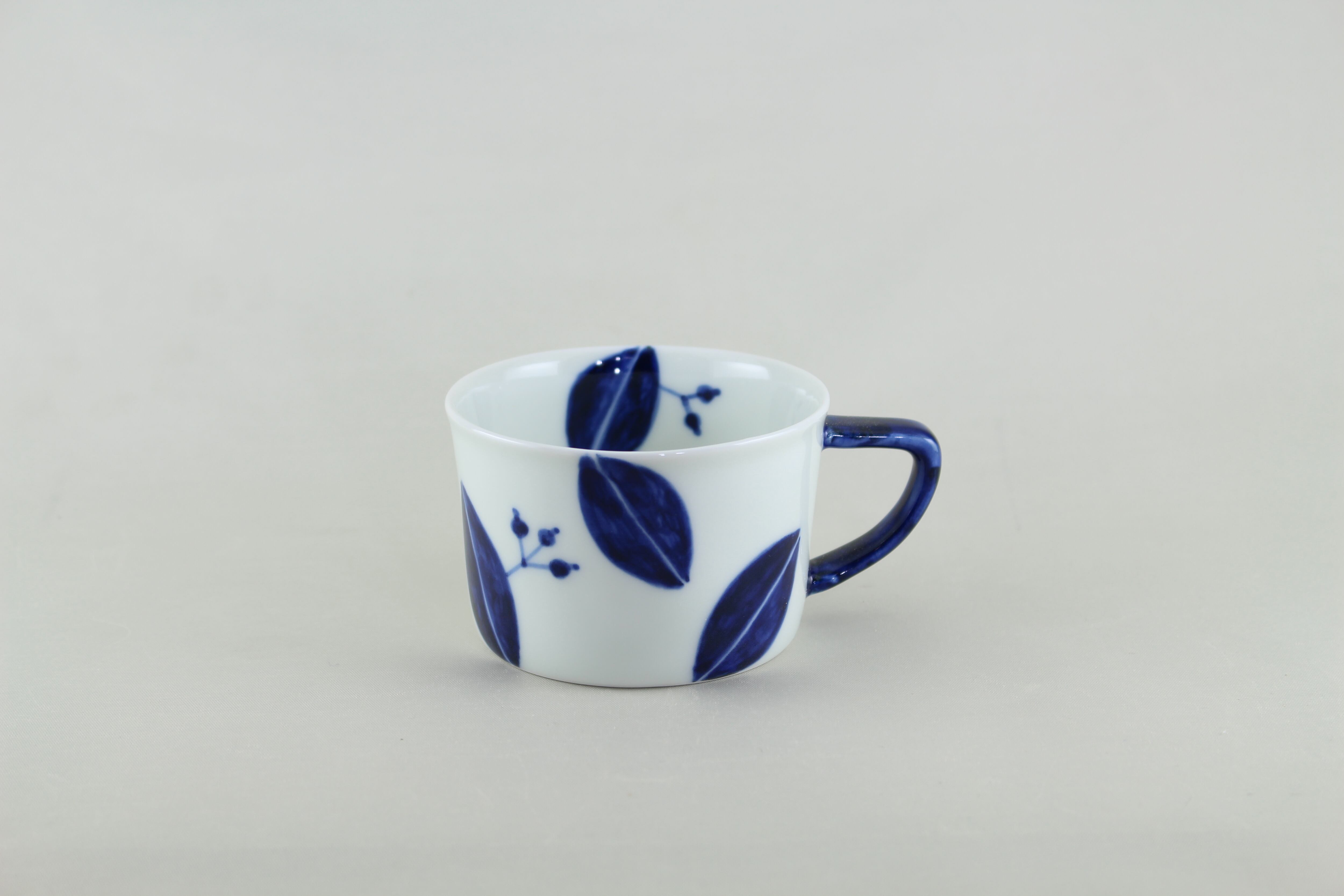 リーフシリーズ　デミスープ碗（藍）カップのみ