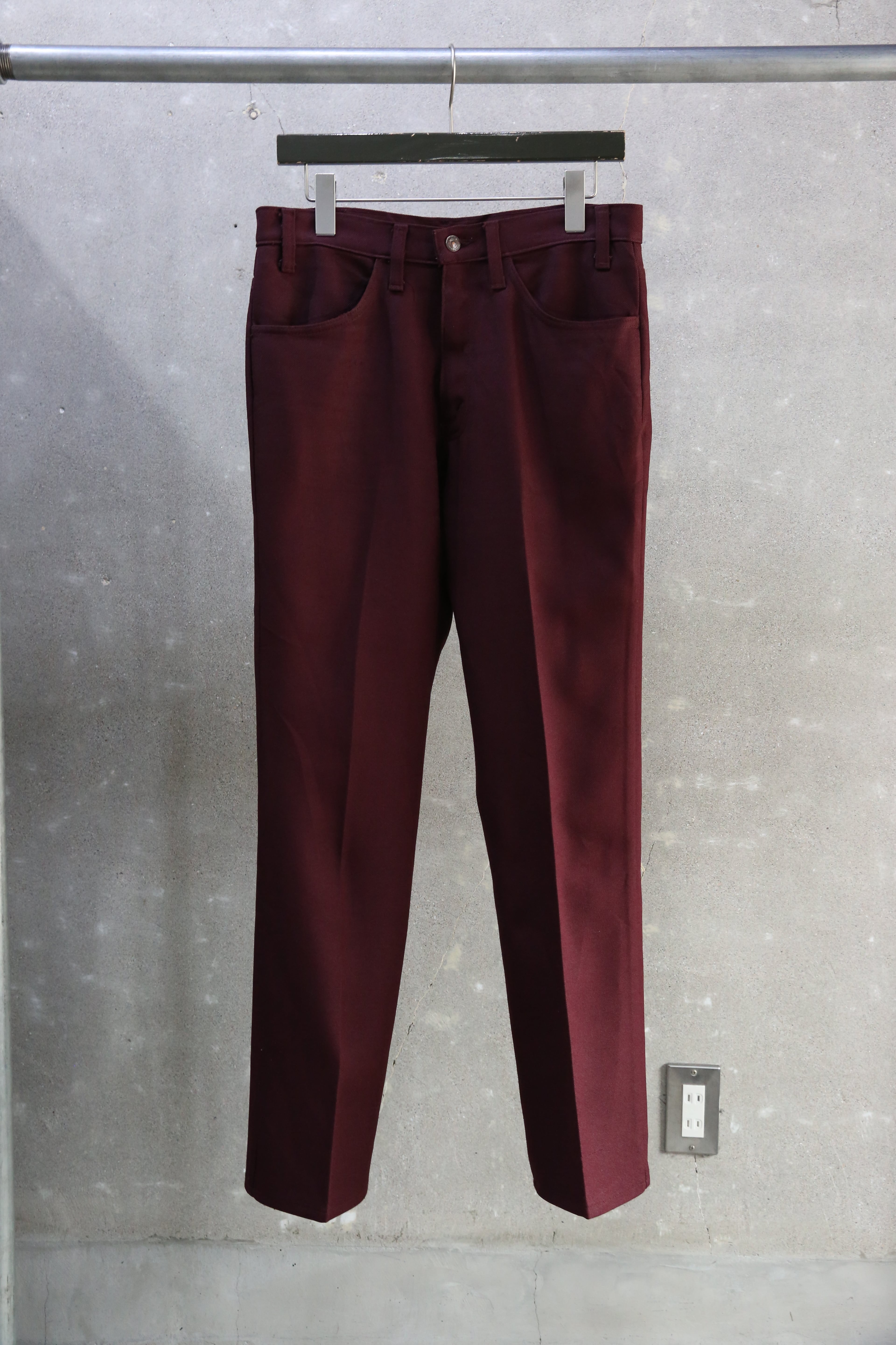 80~90s【PERRY ELLIS】Tuck Linen Slacks USA製 | the Holic vintage