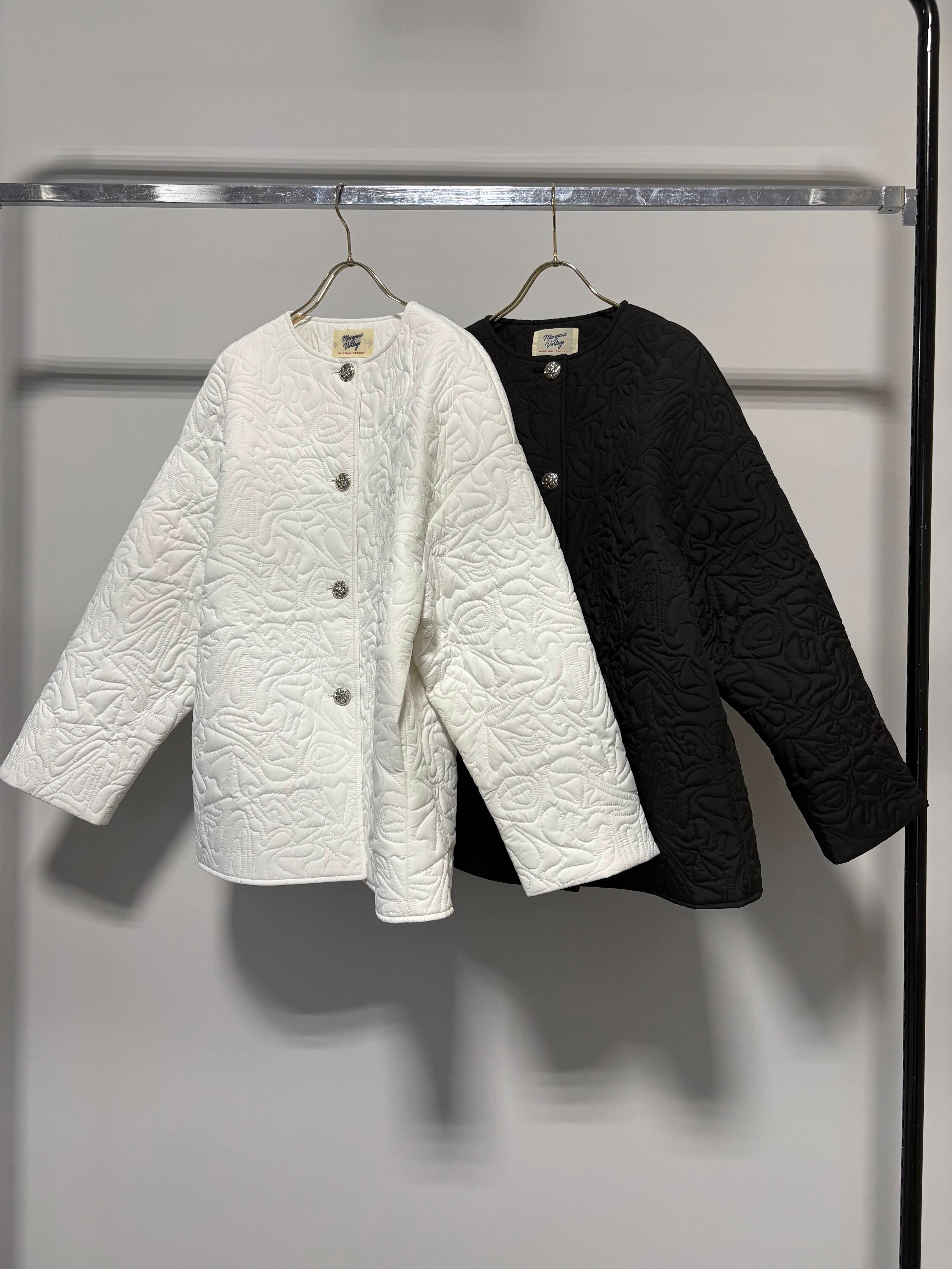 【10/上旬〜下旬入荷次第お届けのご予約】 MARGAUX VINTAGE/マルゴーヴィンテージ キルティングJK