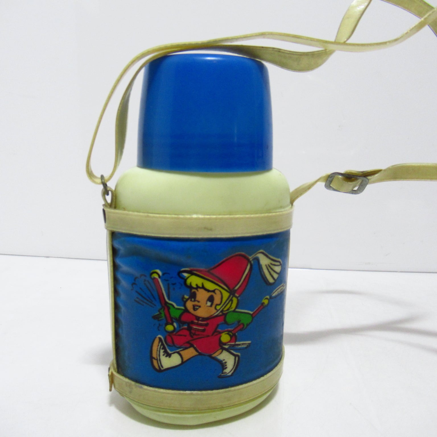 昭和レトロ PEKO ペコ水筒 マーチングバンド 日本製 水筒 [$1