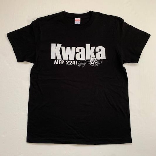 ■グース＆KWAKA ロゴ　アレンジ Tシャツ■BLACK ■マッドマックスマニア必着！Z系乗りに！