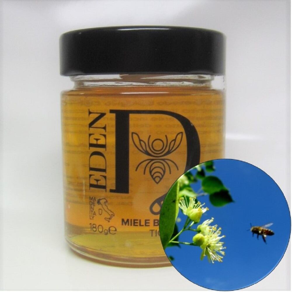 オーガニック認証 リンデンはちみつ180g イタリア ピエモンテ産