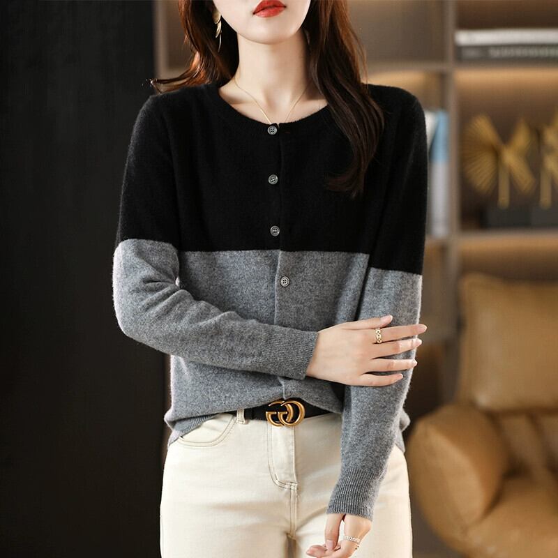 カシミヤ カーディガン DIAPRE Mサイズ (696)｜レディース 