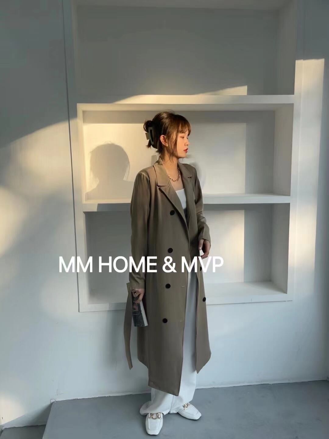 ロングダブルジャケット AJ42441-806