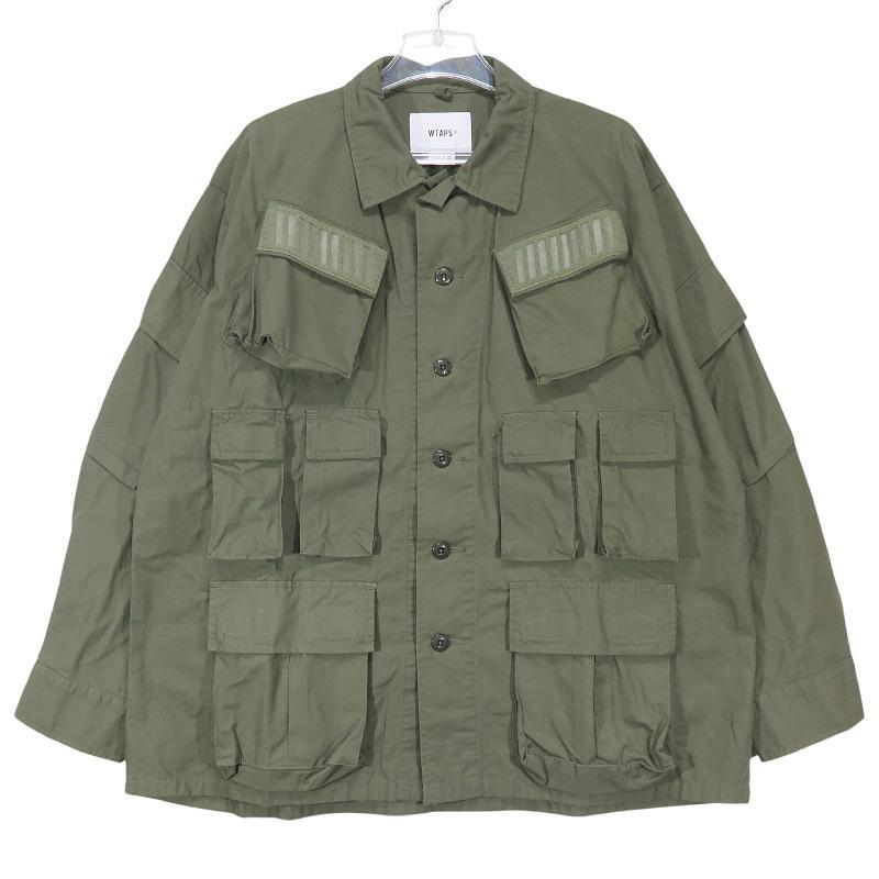 WTAPS ダブルタップス 22SS JUNGLE 01/LS/COTTON.OXFORD.TEXTILE