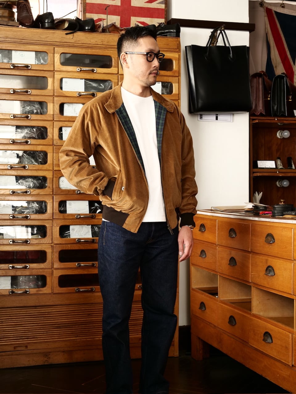 Corby's】Corduroy Harrington Jacket | UNION WORKS ONLINE STORE