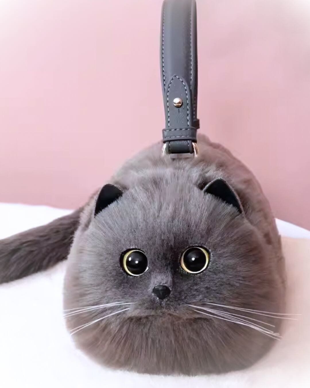 猫バッグ 超おっきい子Dark gray bag♡K814 | luvxy