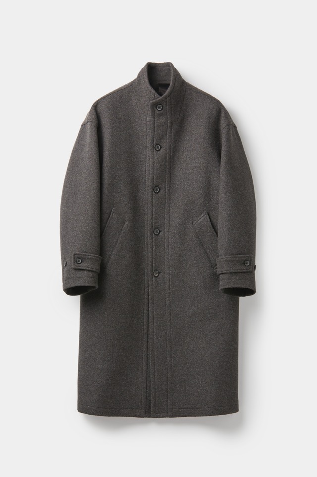 [COOR] Cashmere-Blend High-Neck Coat (Cinder Gray) 正規品 韓国ブランド 韓国通販 韓国代行 韓国ファッション クール クーア クアー COOR 日本 店舗