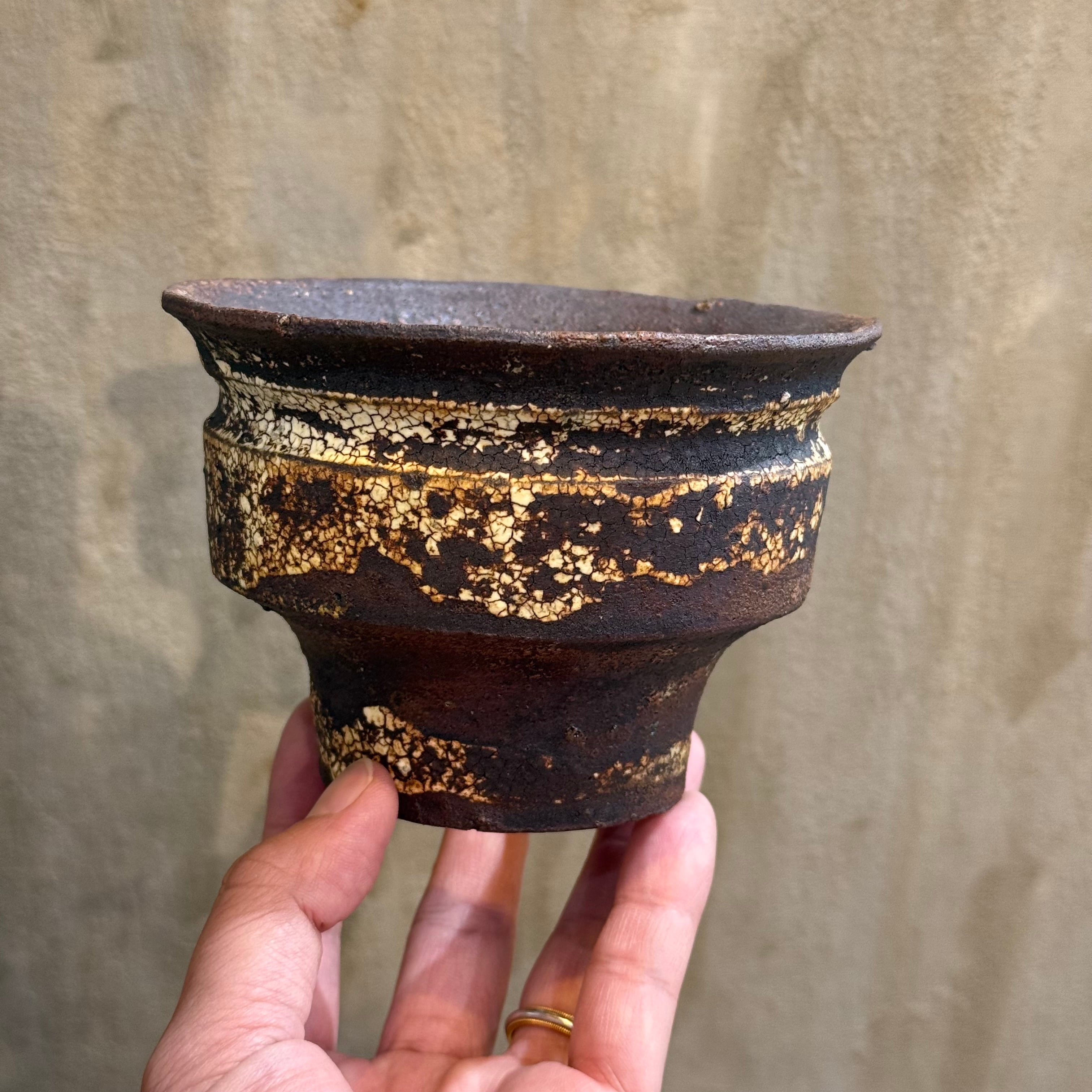 植物鉢】美原良 pep 0131 RYO MIHARA 陶器鉢 <4> | A-PLANTS