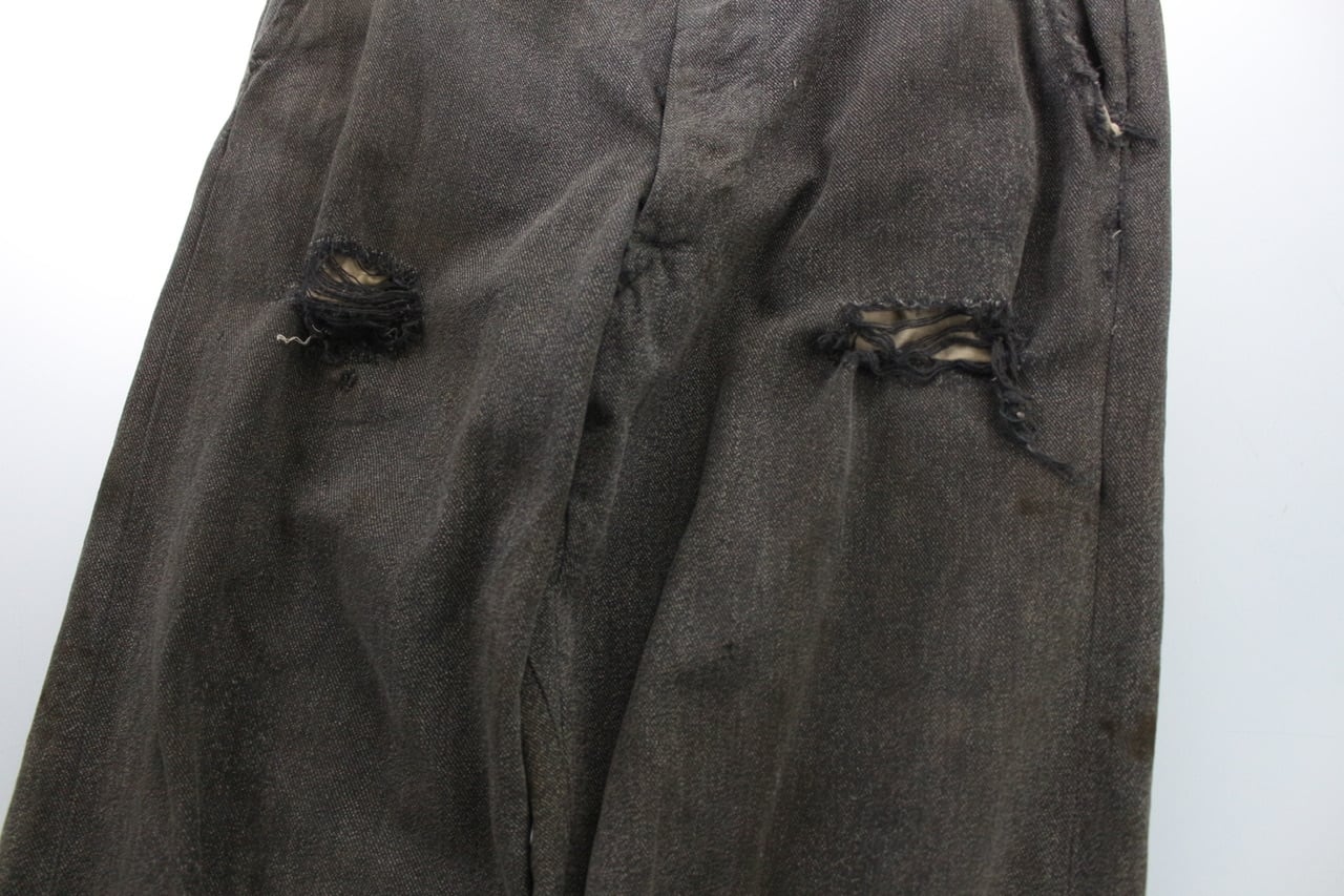 1950's vintage black whip cord work pants 【OTTK-5119】 | cv
