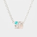 SAIKORO aqua & pink - necklace -