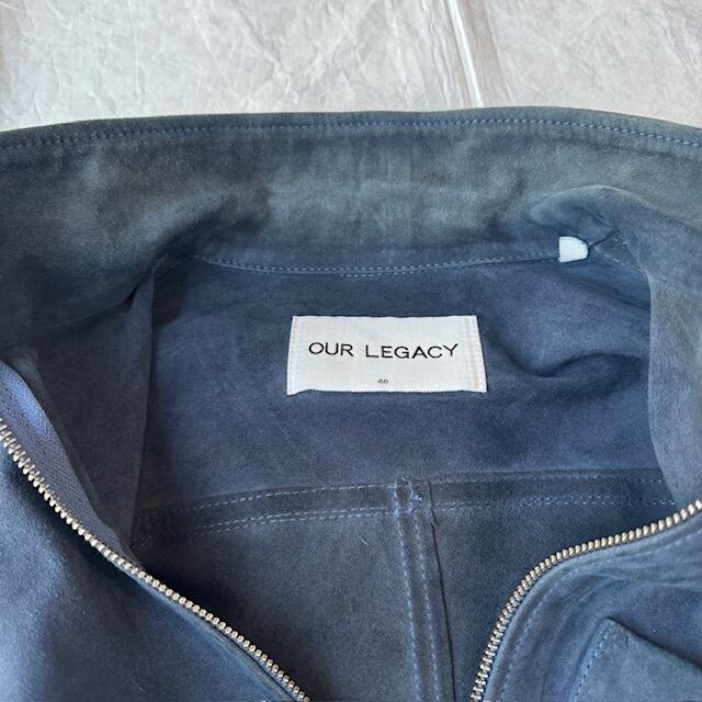 Our Legacy シャツジャケット スエードレザー | 古着屋 Serene