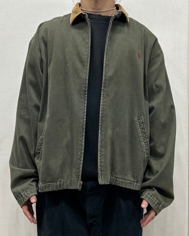 90's Polo by Ralph Lauren Swing Top Jacket ''襟コーディロイ''【下北沢店】