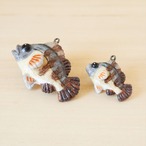 選べる金具7種類！『メバル（黒メバル・クロメバル）』和紙小物／和紙アクセサリー