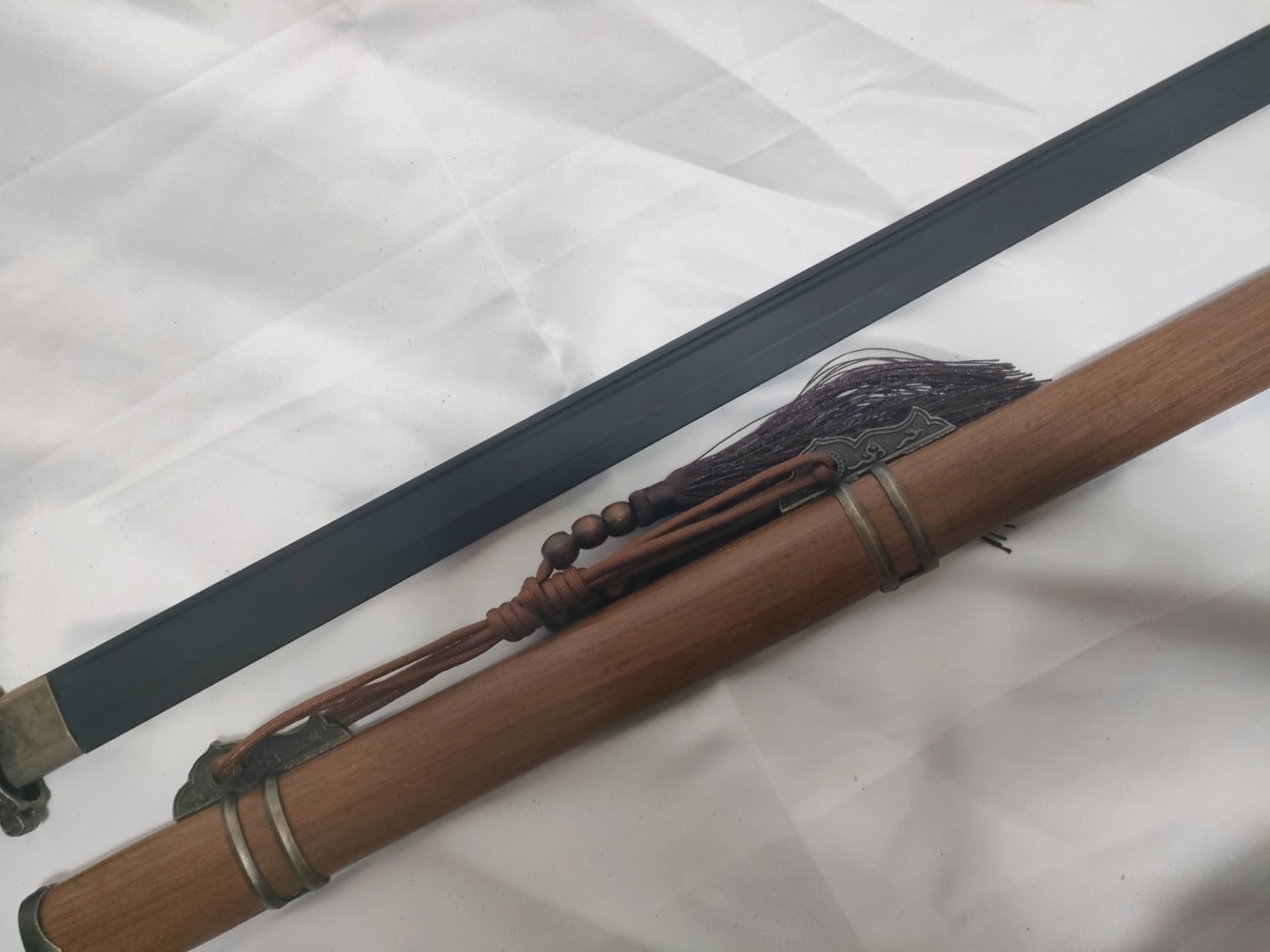 中国剣模造刀 鞘付き全長100cm 演舞用 民族刀 中国 刀剣　ＸＺ3408 中国剣模造刀 鞘付き全長100cm 演舞用 民族刀 中国 刀剣