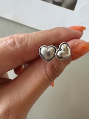 ヴィンテージハートピアス