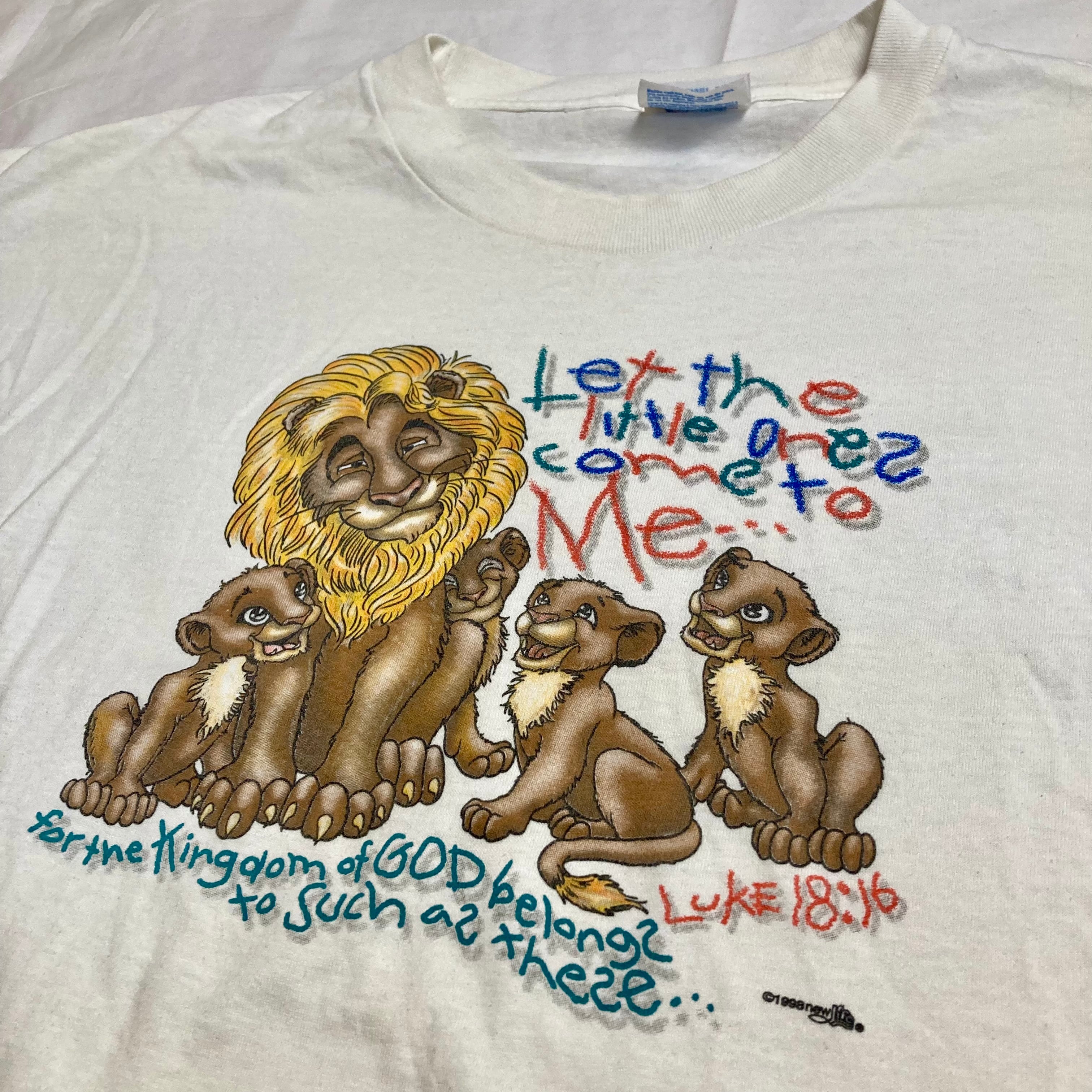 ビンテージ 90s XXL ロゴ プリント 白 ビック Tシャツ 美品