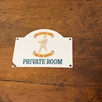 ホーロー サインプレート ドアプレート ビンテージ