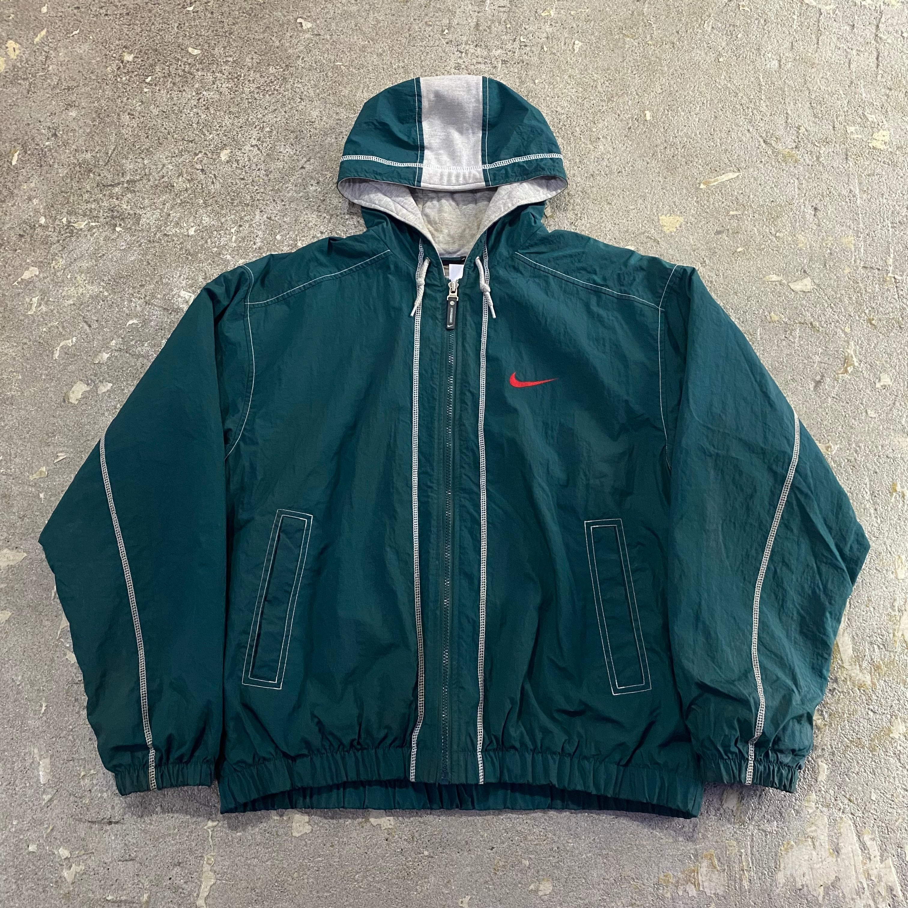 90s NIKE nylon zip parka【仙台店】 | What