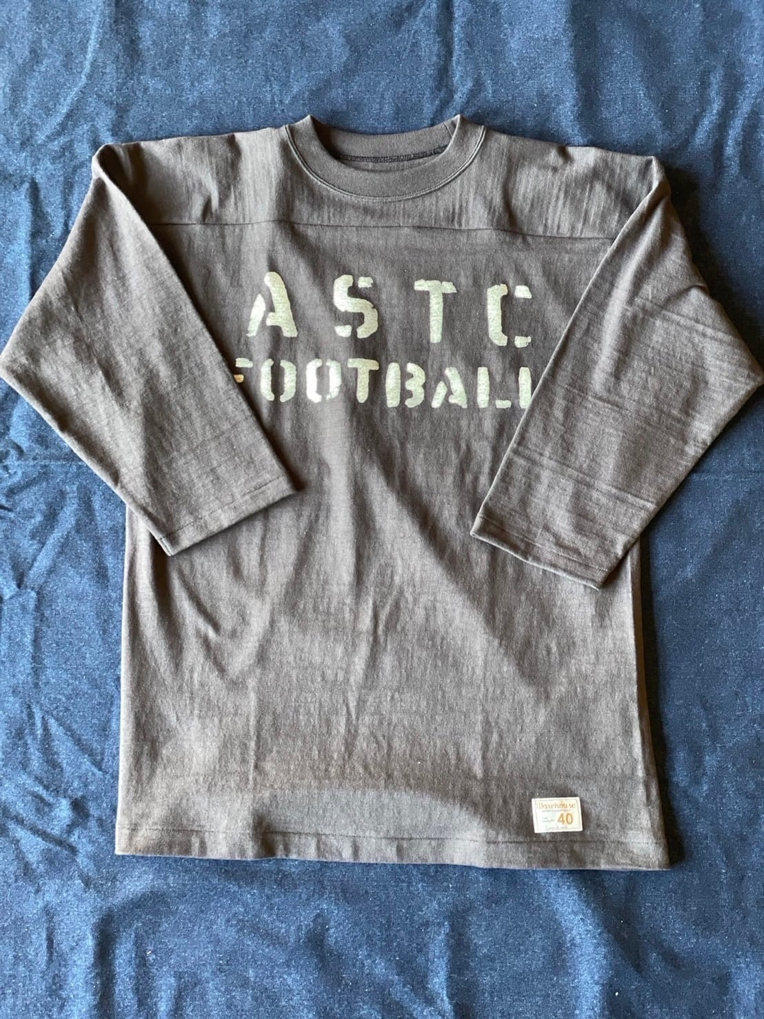 WAREHOUSE & CO. Lot 4063 7分袖フットボールT ASTC | STYLE FACTORY & CO.