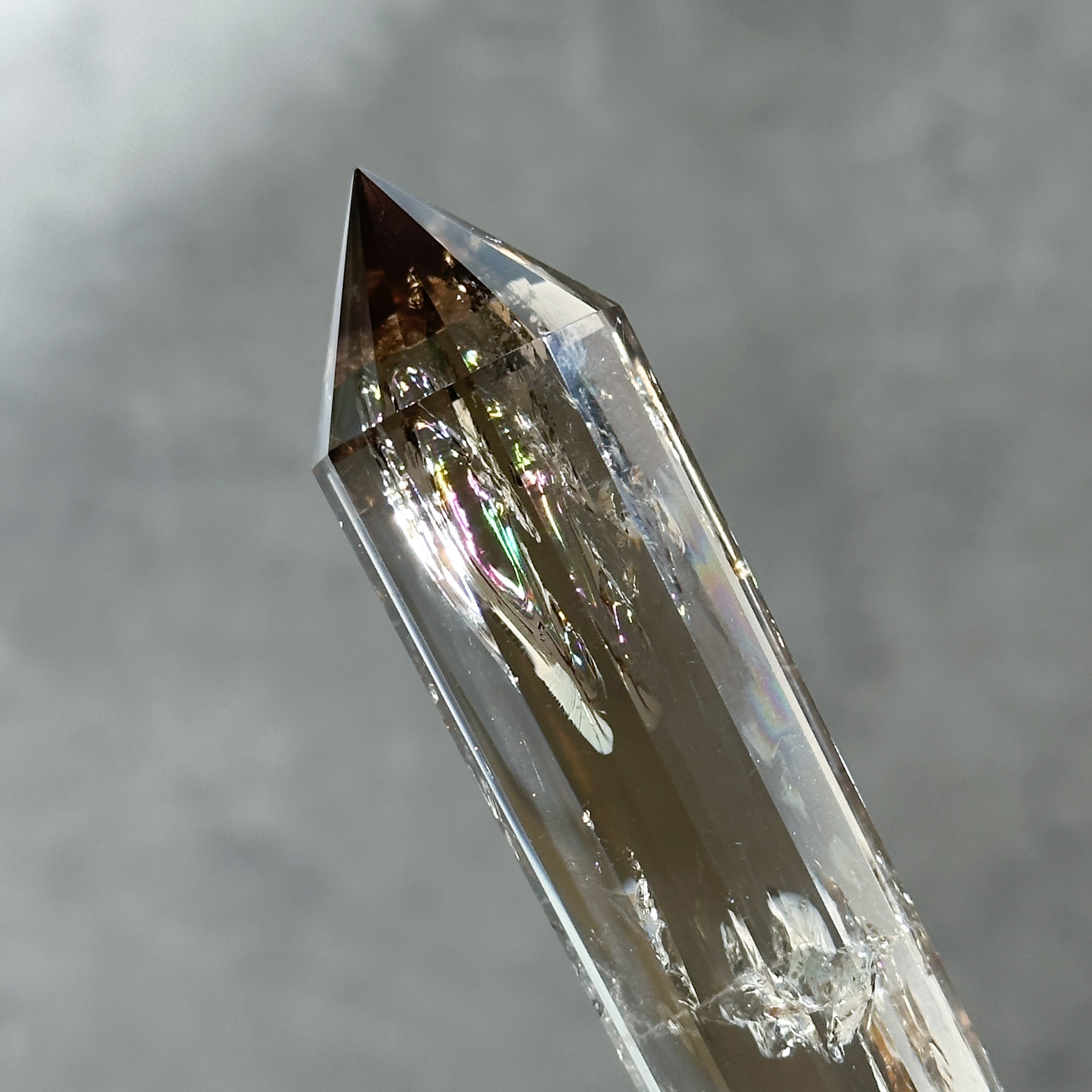 ミナスジェライス産スモーキークォーツ ダブルターミネイテッド13