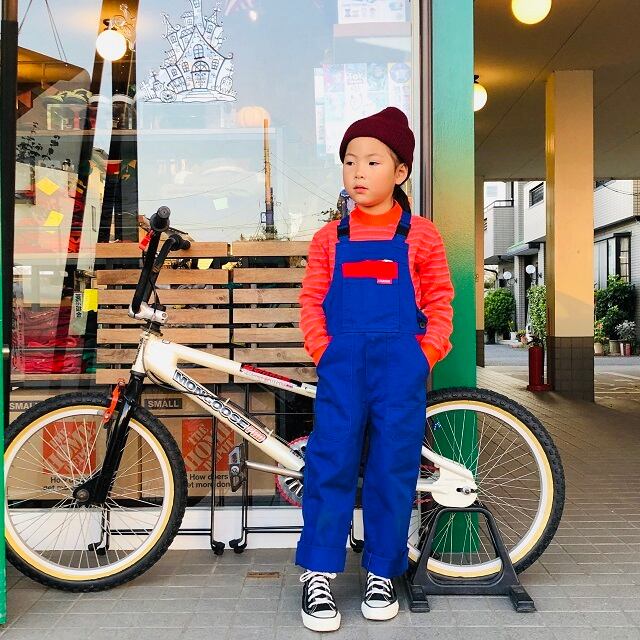 USED PLANAM オーバーオール 122/128㎝