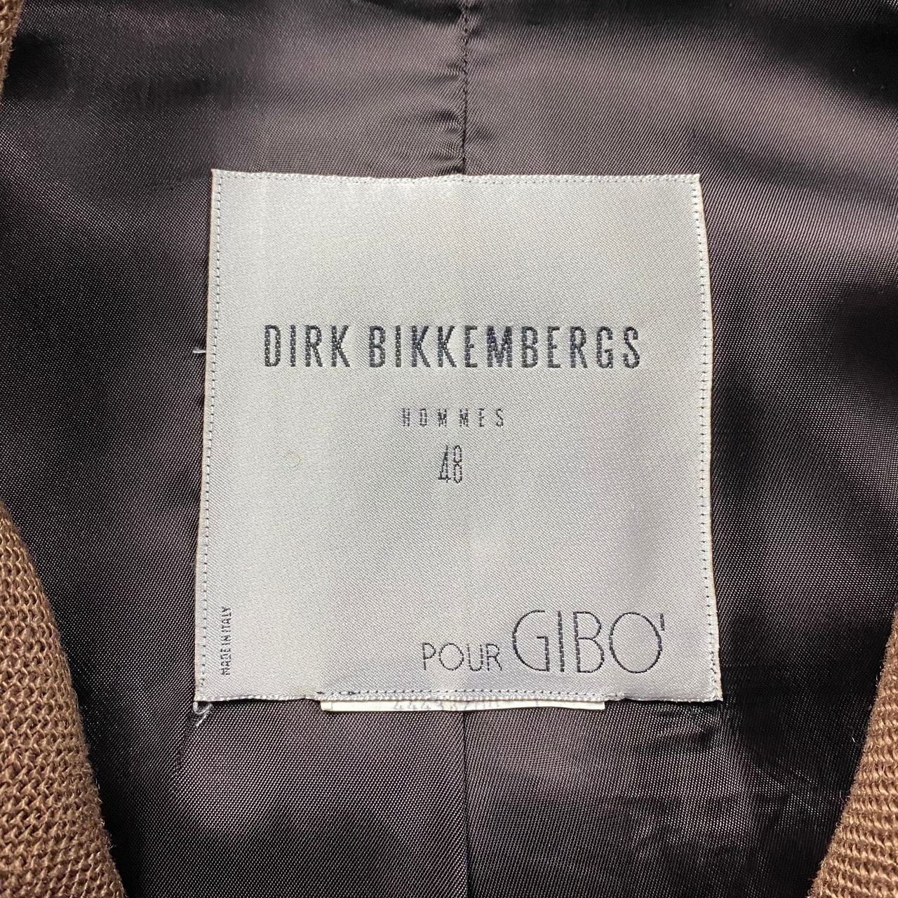 archive DIRK BIKKEMBERGS unusual set-up