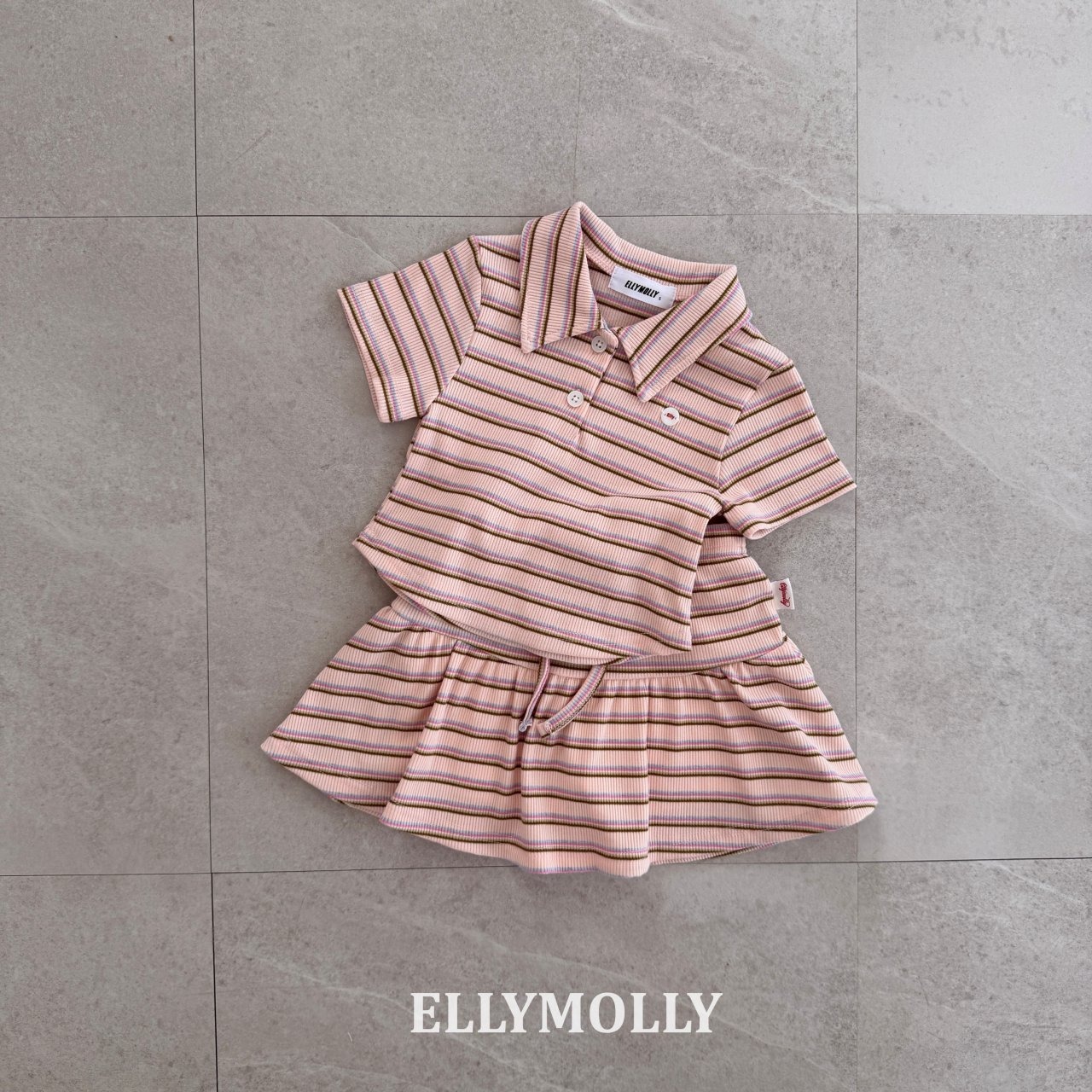 [ELLYMOLLY] Skyfrill Skirt +fee2 / [엘리몰리] 스카이프릴스커트