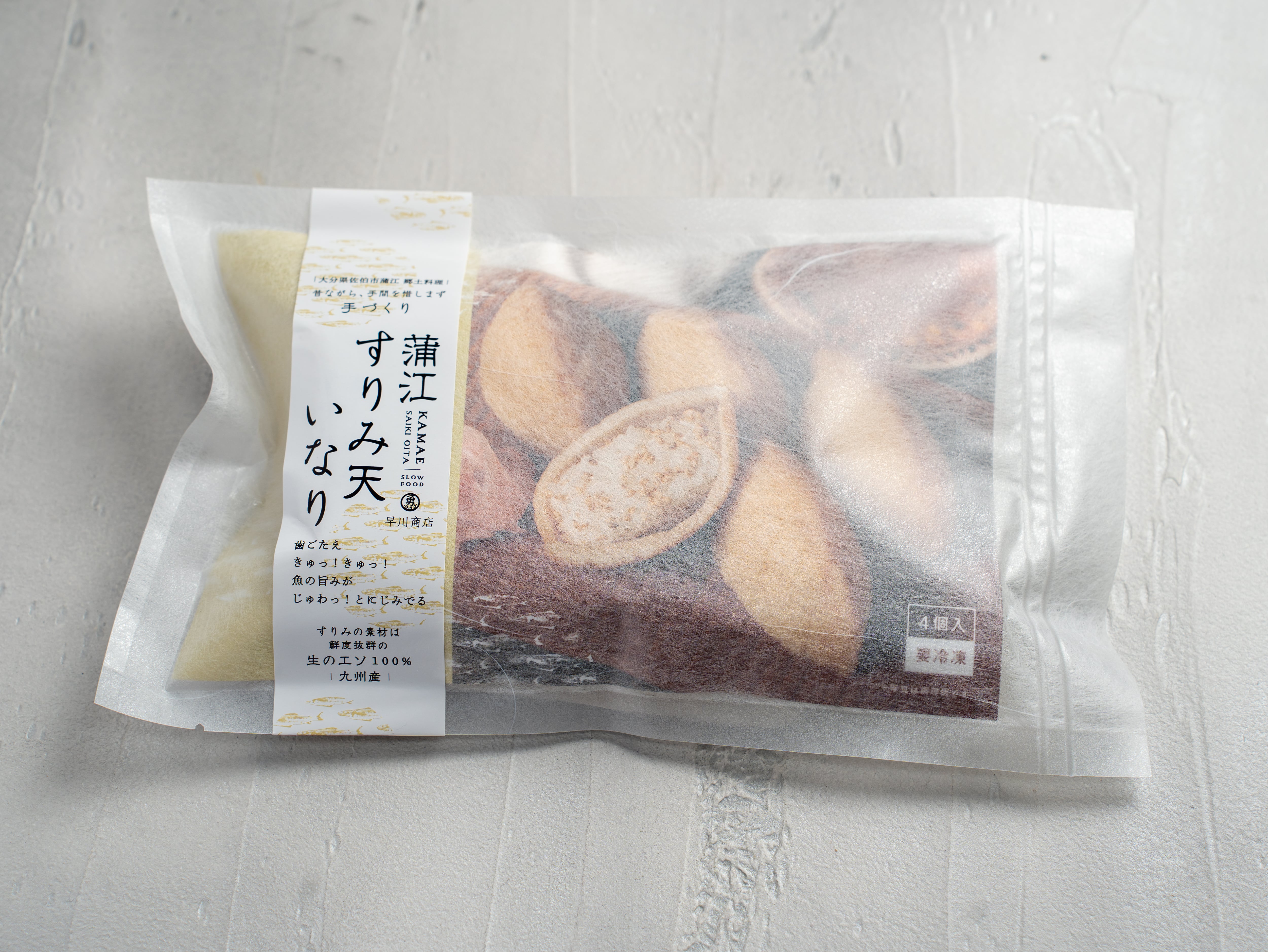 冷凍】すりみ天いなり4貫 | 早川商店
