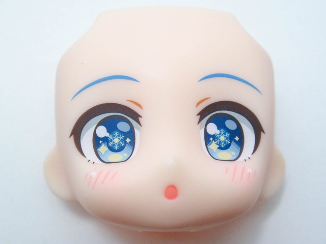 【SALE】【1539】 雪ミク Glowing Snow Ver. 顔パーツ キラキラ顔　ねんどろいど