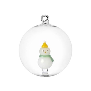 CHISTAMS BALL ORNAMENT SNOWMAN