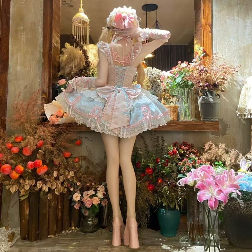 ゴスロリ通販 With U ふわふわアイドル衣装 ロリィタドレス ステージ