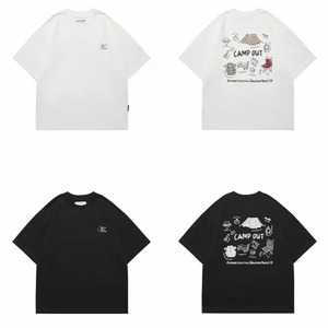Camp out graphic tee 1013
