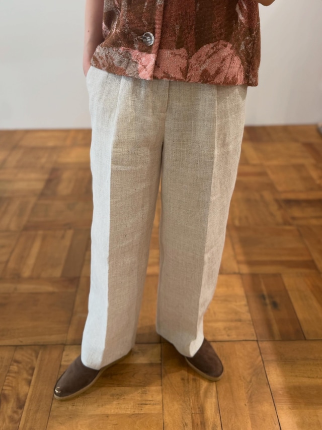 jonnlynx/JL226-PT1091 cotton linen melange jonny pants