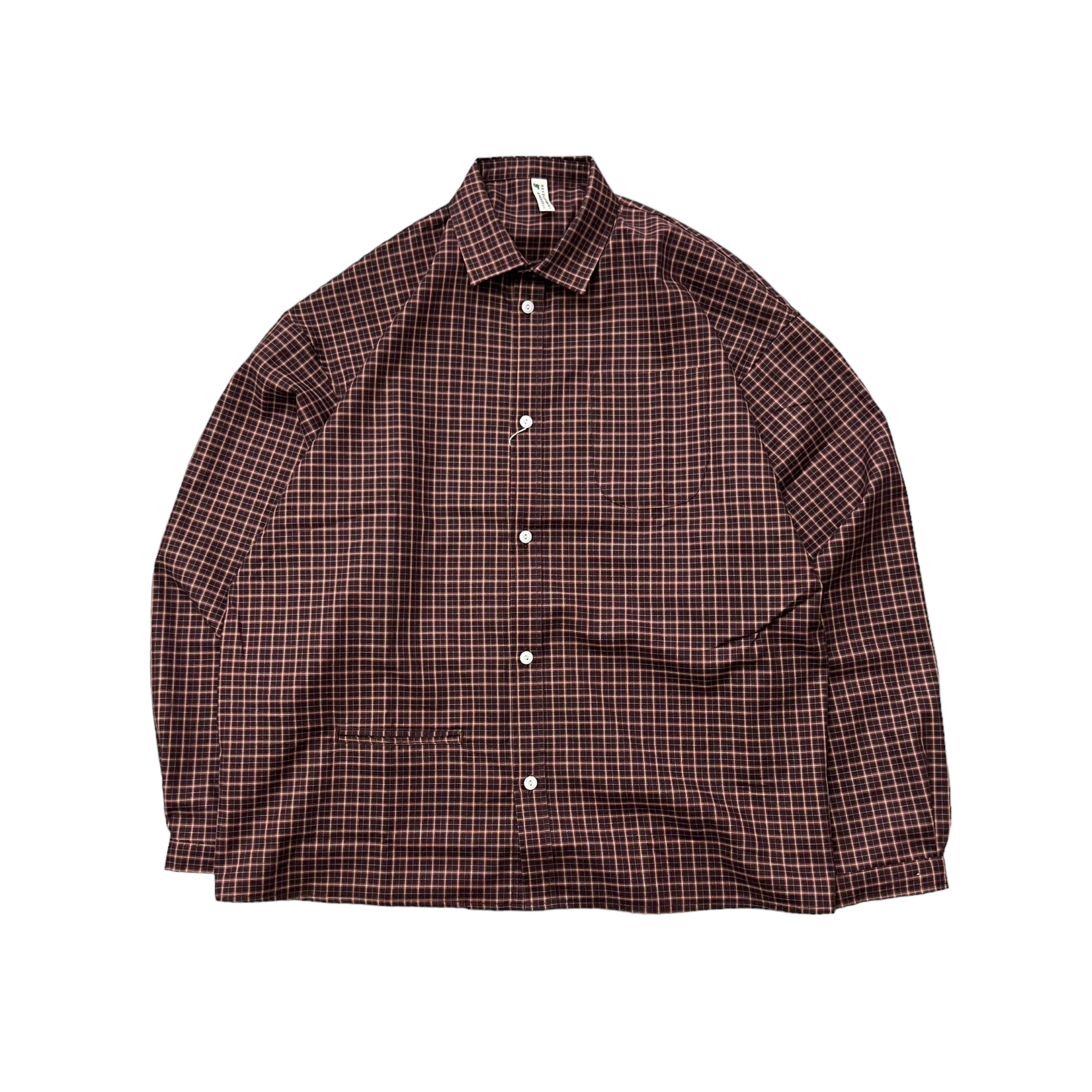 NOROLL / NOMAL L/S SHIRT RED | THE NEWAGE CLUB