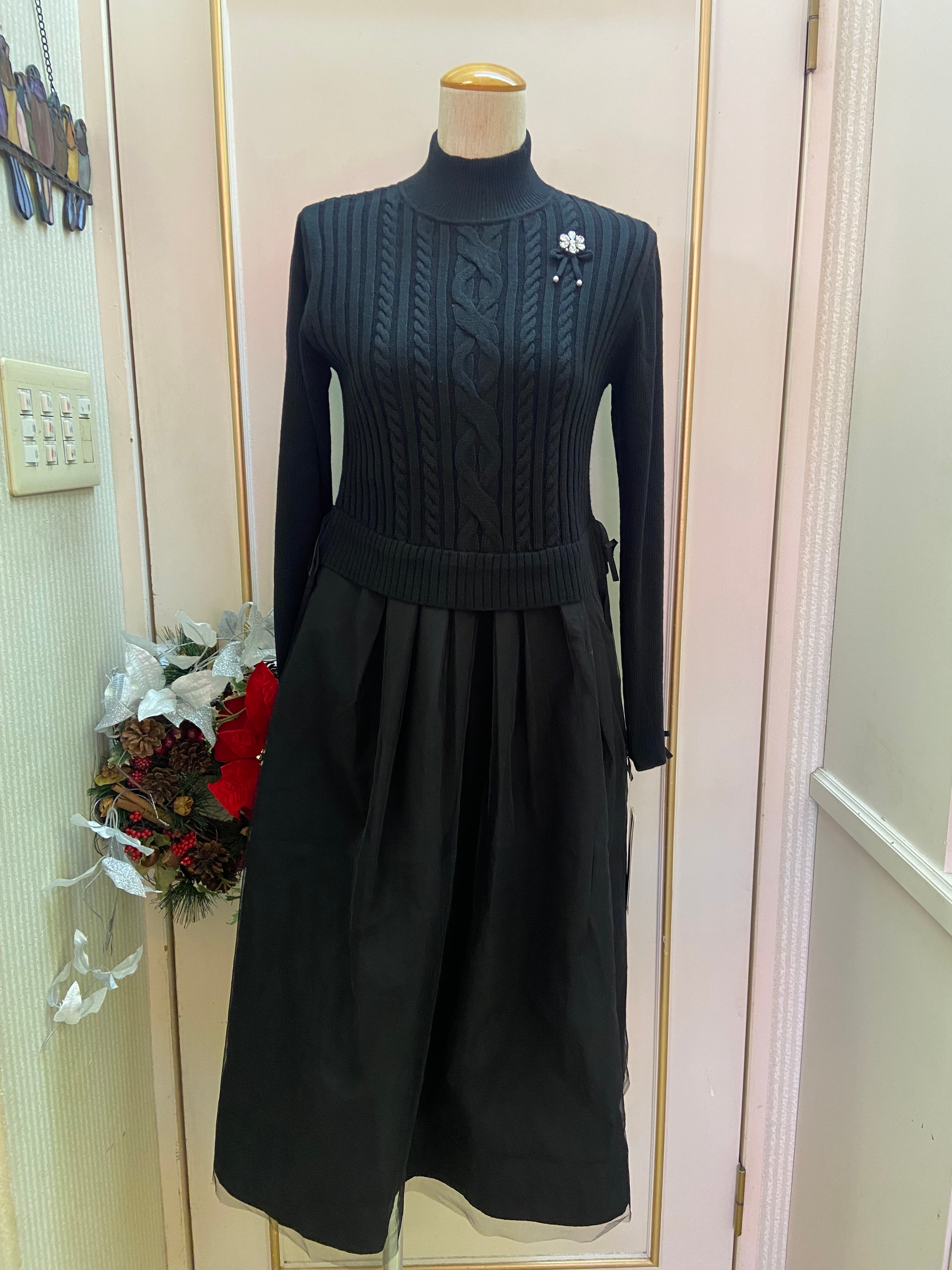 スーパービューティー　黒ロングワンピース スーパービューティー | セレクトショップ アルテ