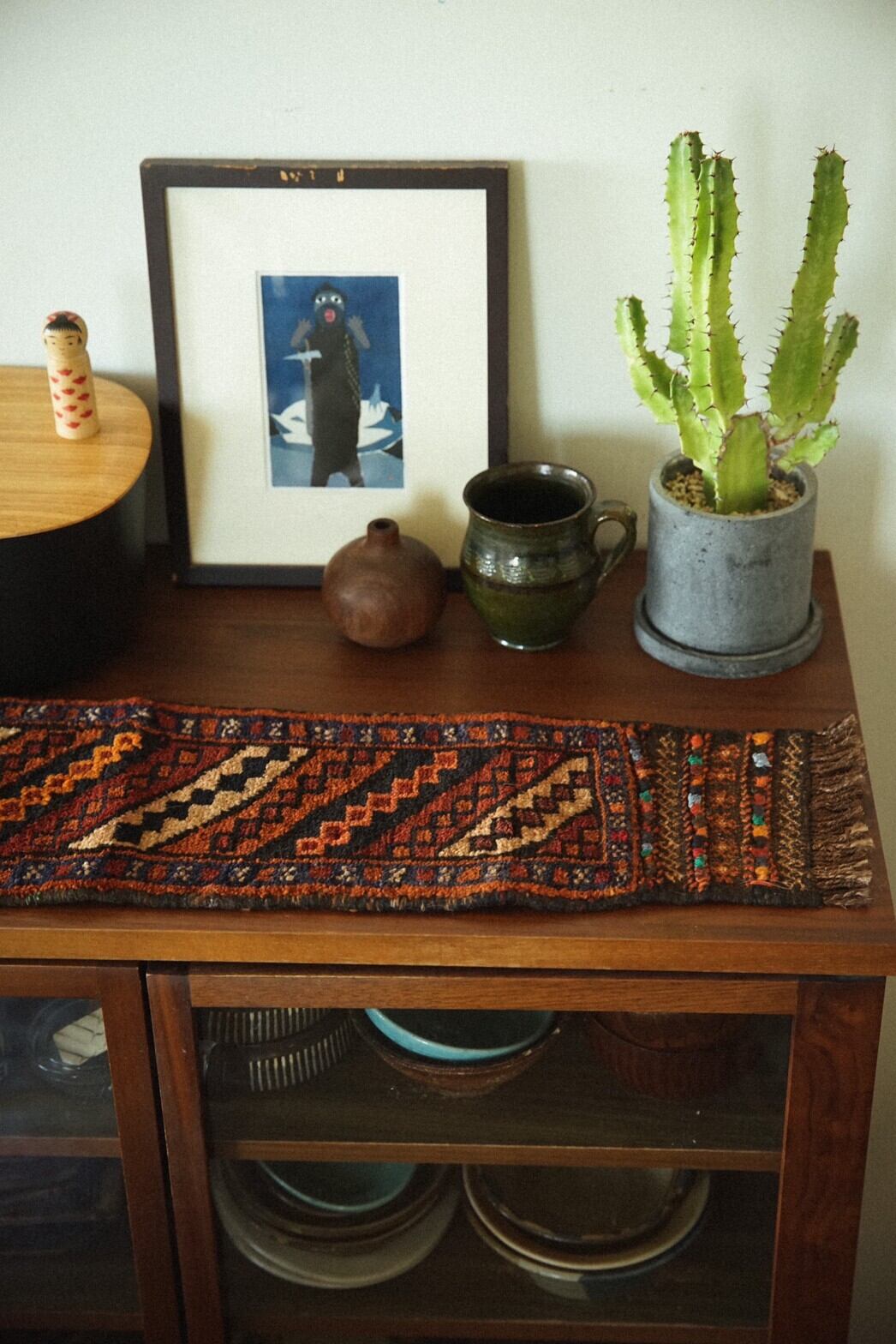 464-Vintage Maldari rug