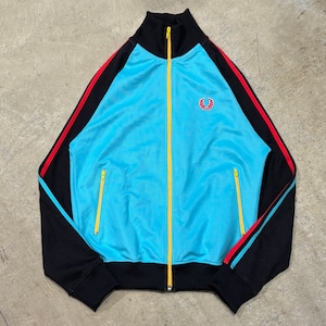 FRED PERRY TRACK JACKET BLUE/BLACK