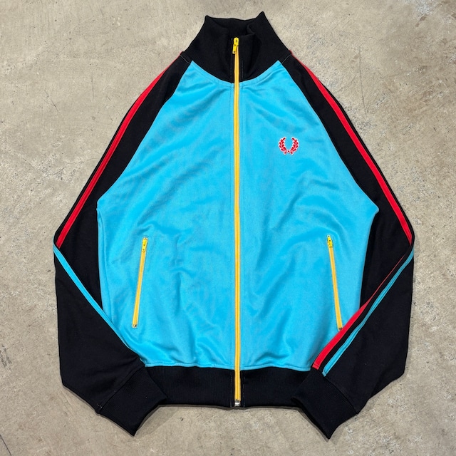 FRED PERRY TRACK JACKET BLUE/BLACK
