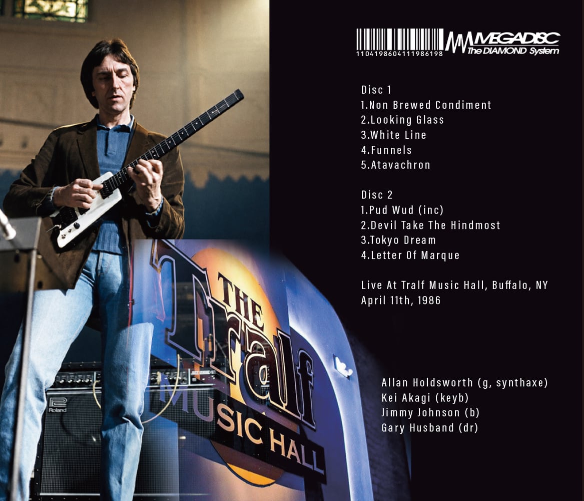 ALLAN HOLDSWORTH / DEFINITIVE BUFFALO 1986(2CDR)レストア済サウンド