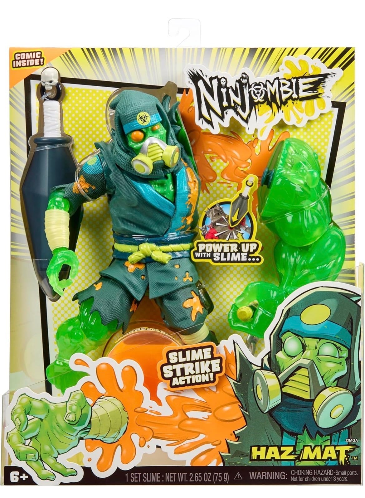 MGA Entertainment Ninjombie Action Figure - Haz Mat | トイ