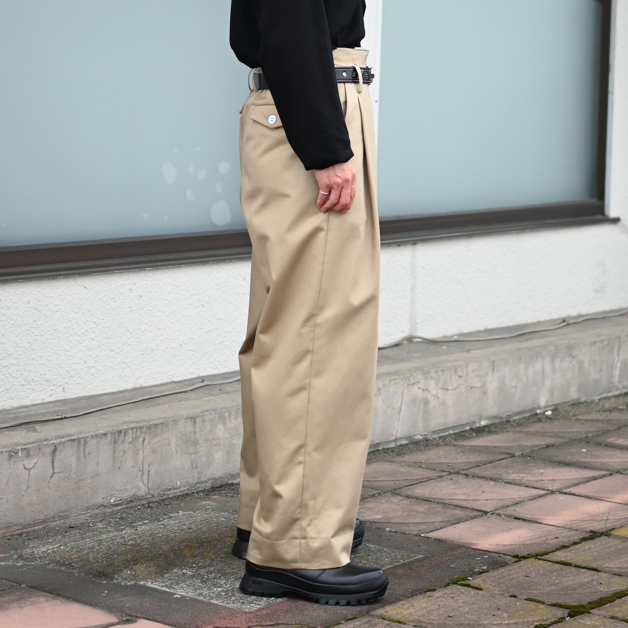 Leh / Wrap Wide Slacks