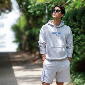 BLUE BOX LOGO HOODIE