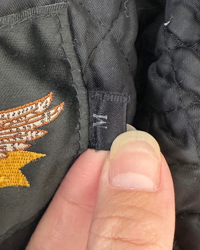 -Harley Davidson- Vintage 00s M MA-1 Jacket